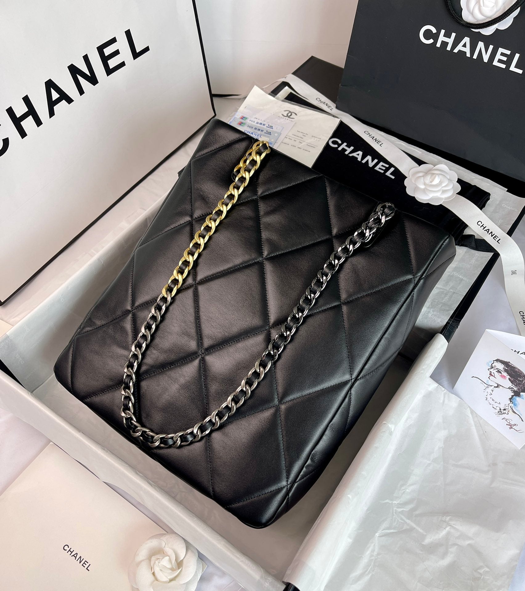 LuxluxHouse Great quality Chanel Top Bag 30*37*10CM Free shipping