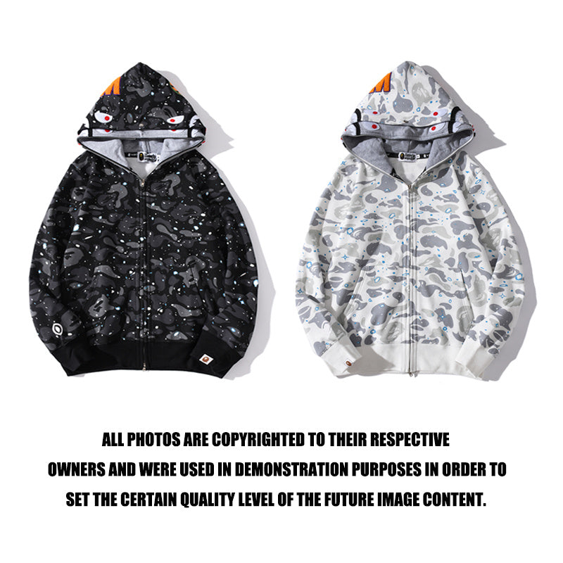 LuxluxHouse Bape double-layered hoodie