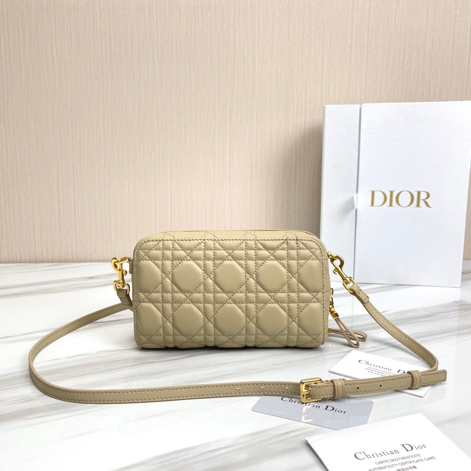 Free shipping LuxluxHouse Dior Top Bag 19*10.5*5cm