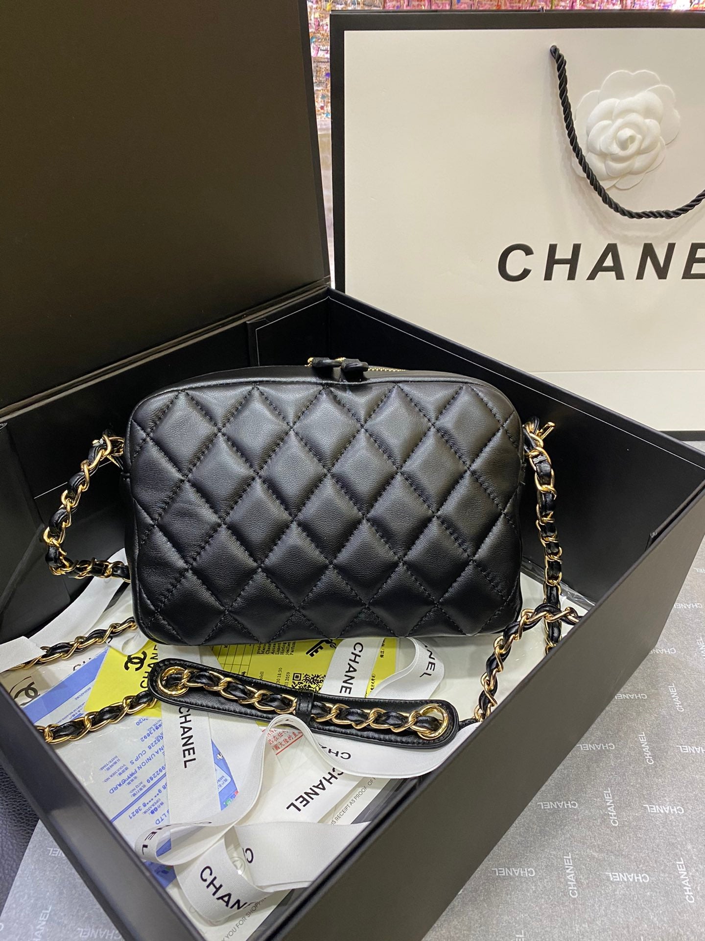 LuxluxHouse Great quality Chanel Top Bag 21.5*14.5*6.5cm Free shipping