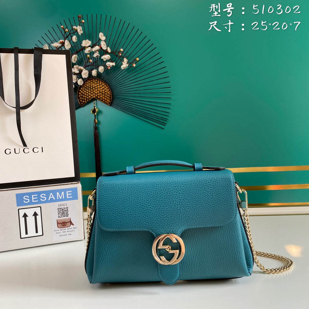 LuxluxHouse Great quality Gucci Bag Top Quality 25*20*7cm Free shipping