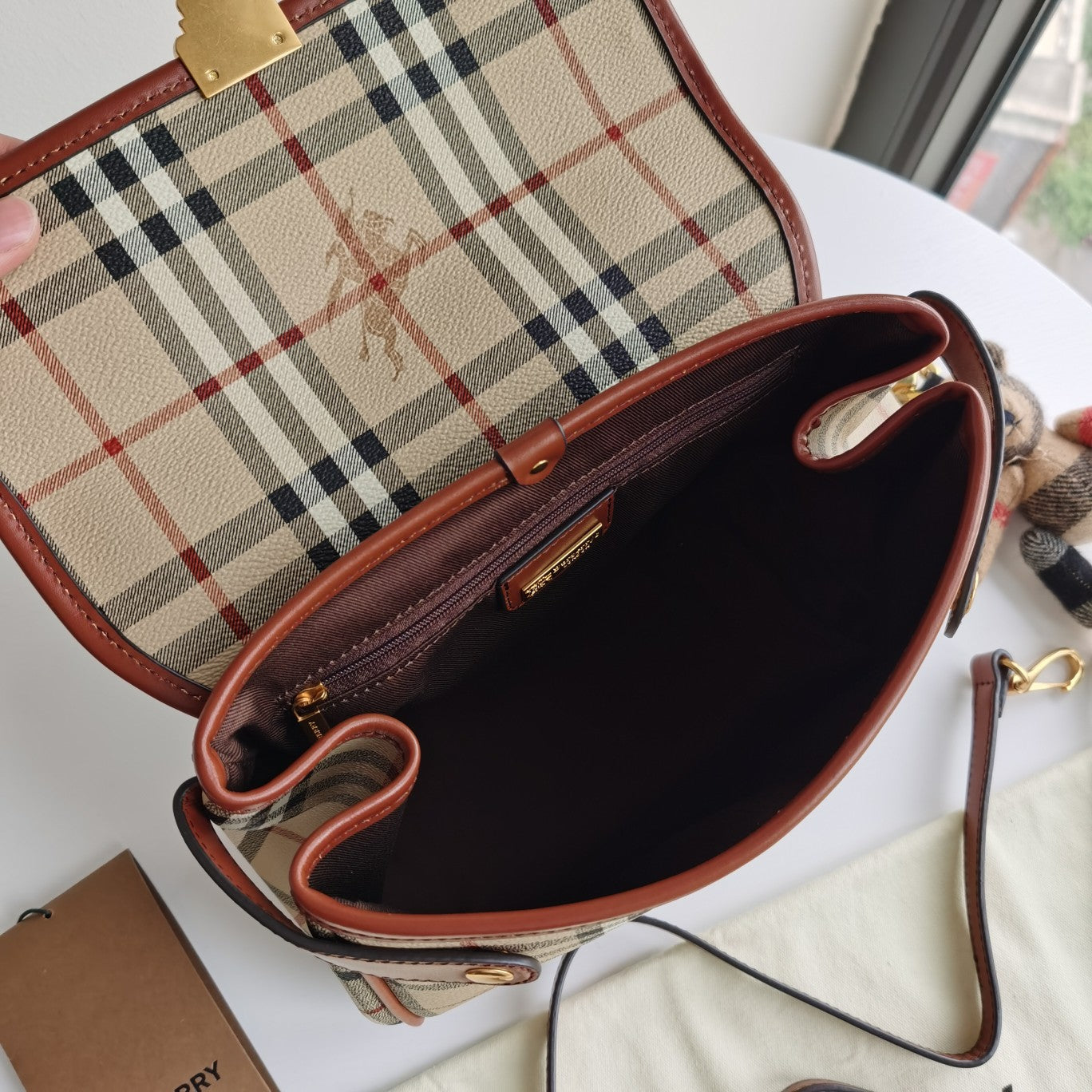 LuxluxHouse Great quality Burberry Bag Top Quality 26*7*22cm Free shipping