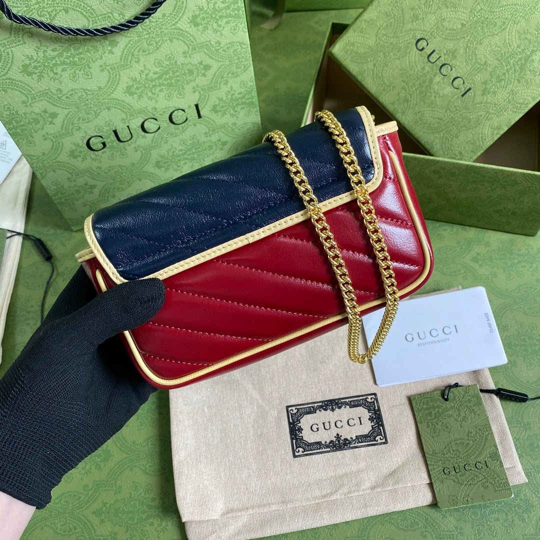 LuxluxHouse Great quality Gucci Top Bag 16.5*10.2*5.1cm Free shipping