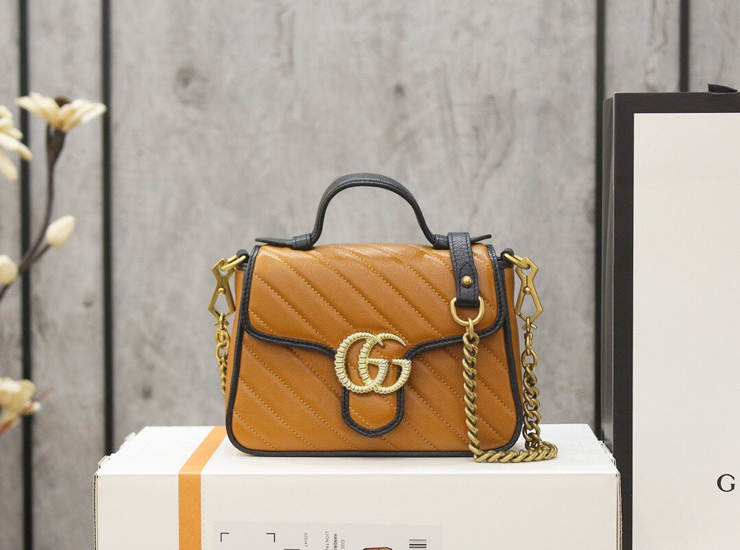 LuxluxHouse Great quality Gucci Bag Top Quality 21*15.5*8cm Free shipping