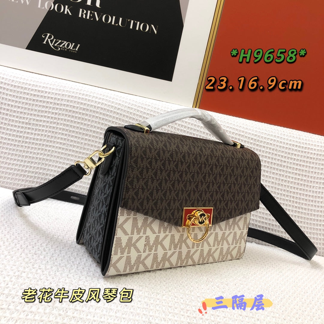 LuxluxHouse Great quality Michael Kors Top Bag 23*16*9cm Free shipping