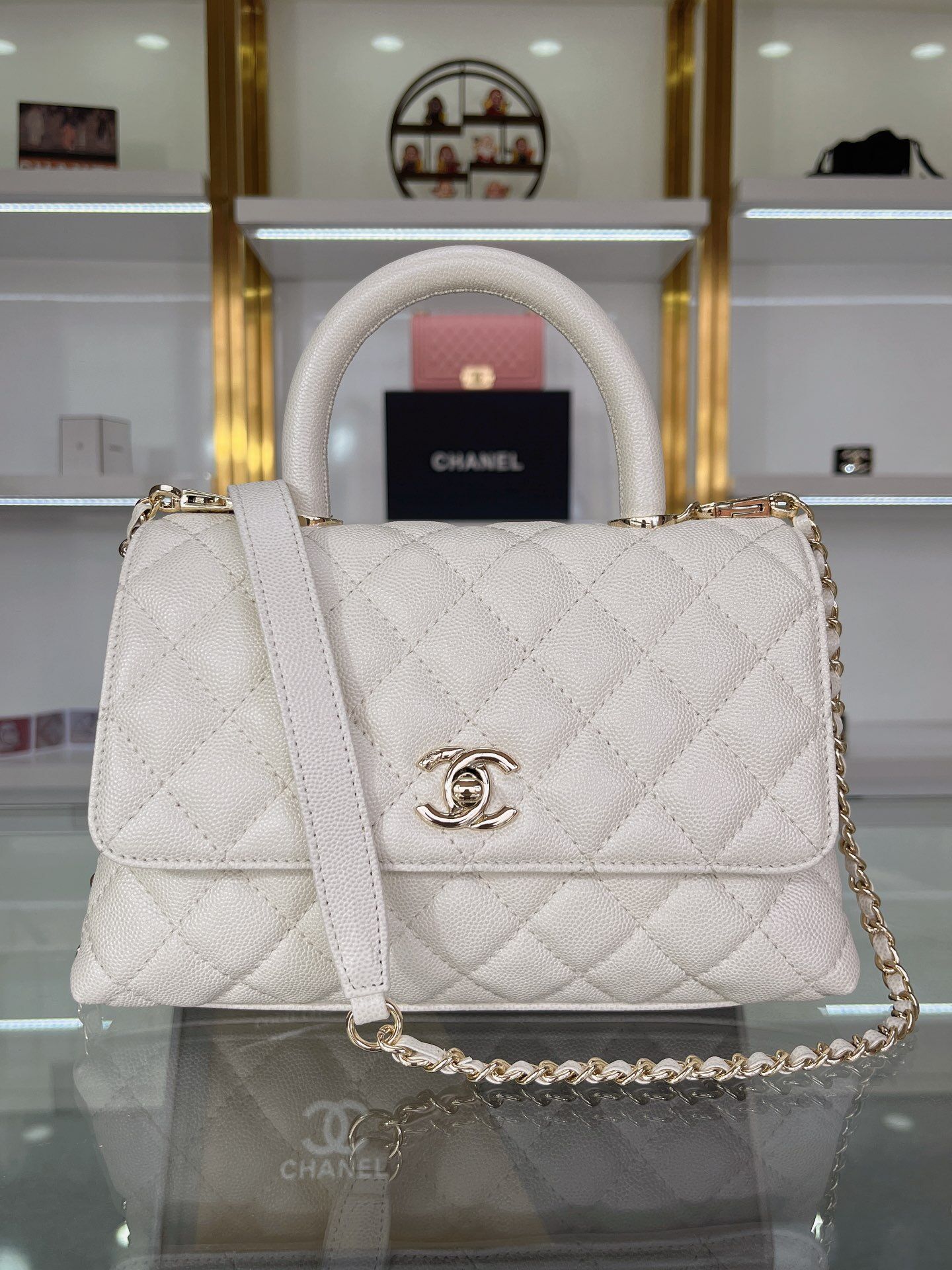 LuxluxHouse Great quality Chanel Top Bag 14*24*10CM Free shipping