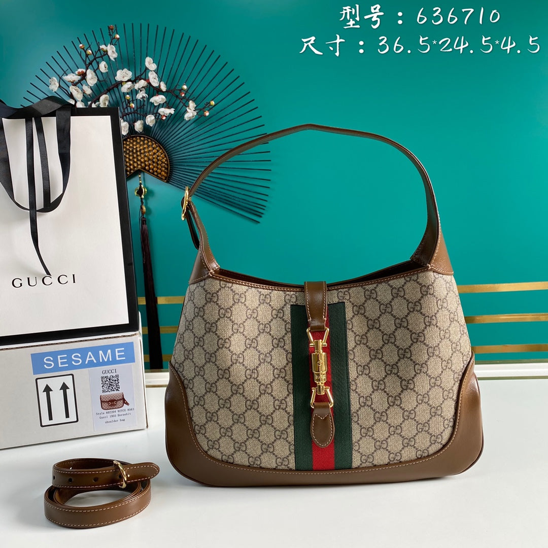 LuxluxHouse Great quality Gucci Bag Top Quality 36.5*24.5*4.5cm Free shipping