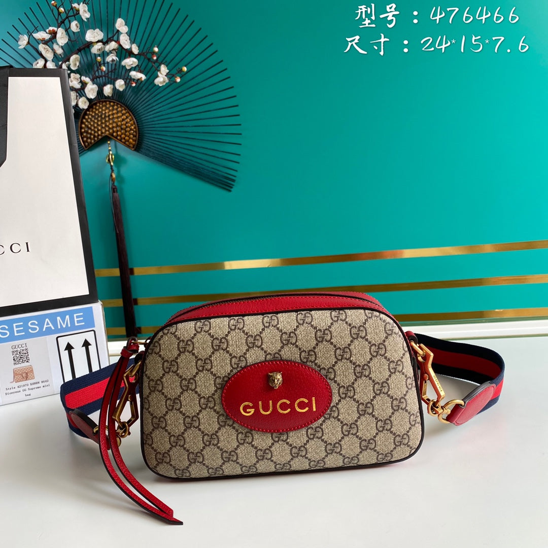 LuxluxHouse Great quality Gucci Bag Top Quality 24*15*7.6cm Free shipping