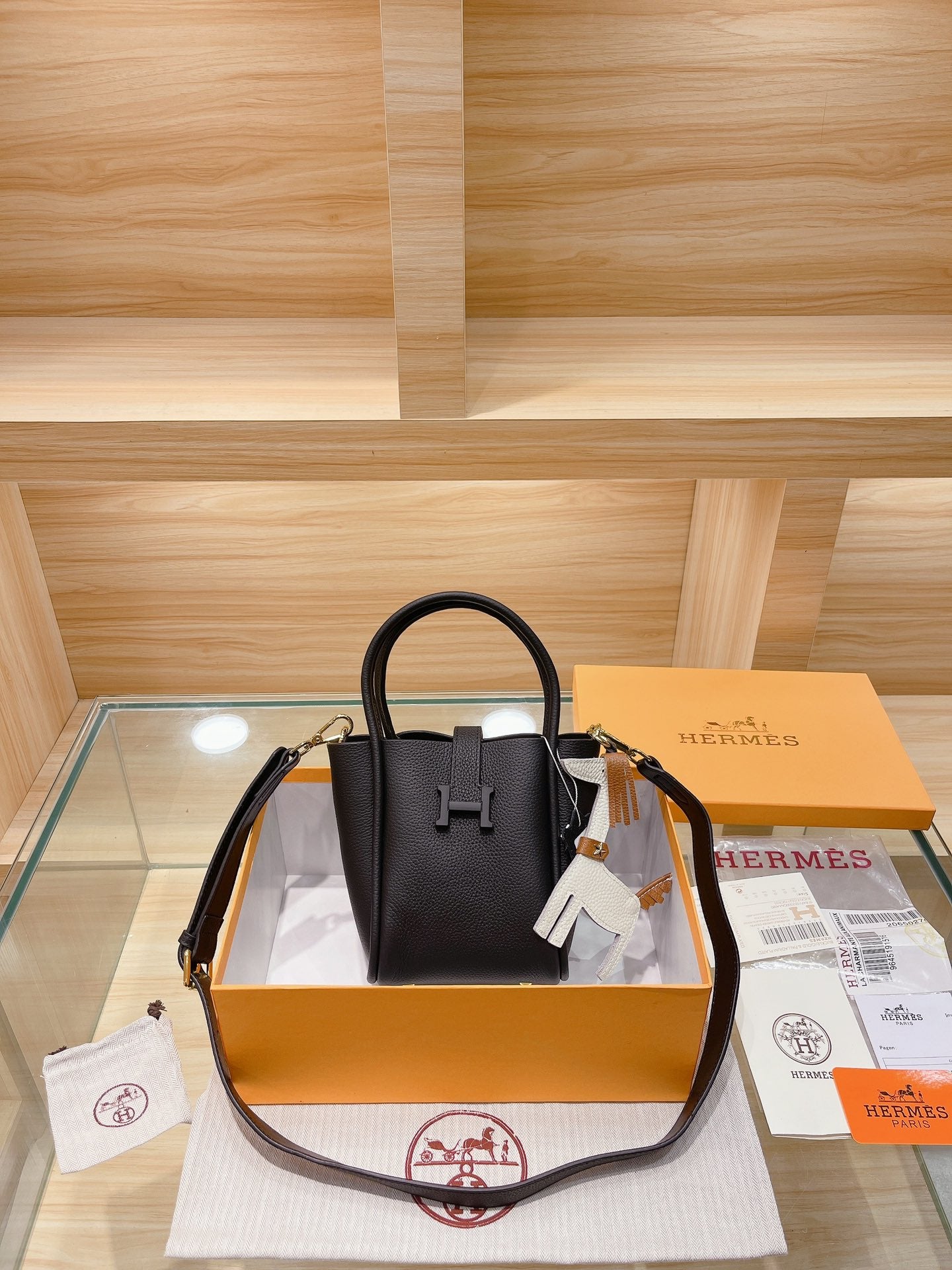 LuxluxHouse Great quality Hermes Top Bag 15*18cm Free shipping