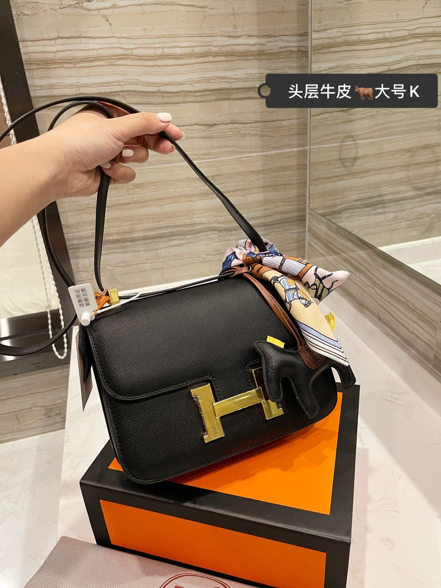 LuxluxHouse Great quality Hermes Top Bag 24*18CM Free shipping