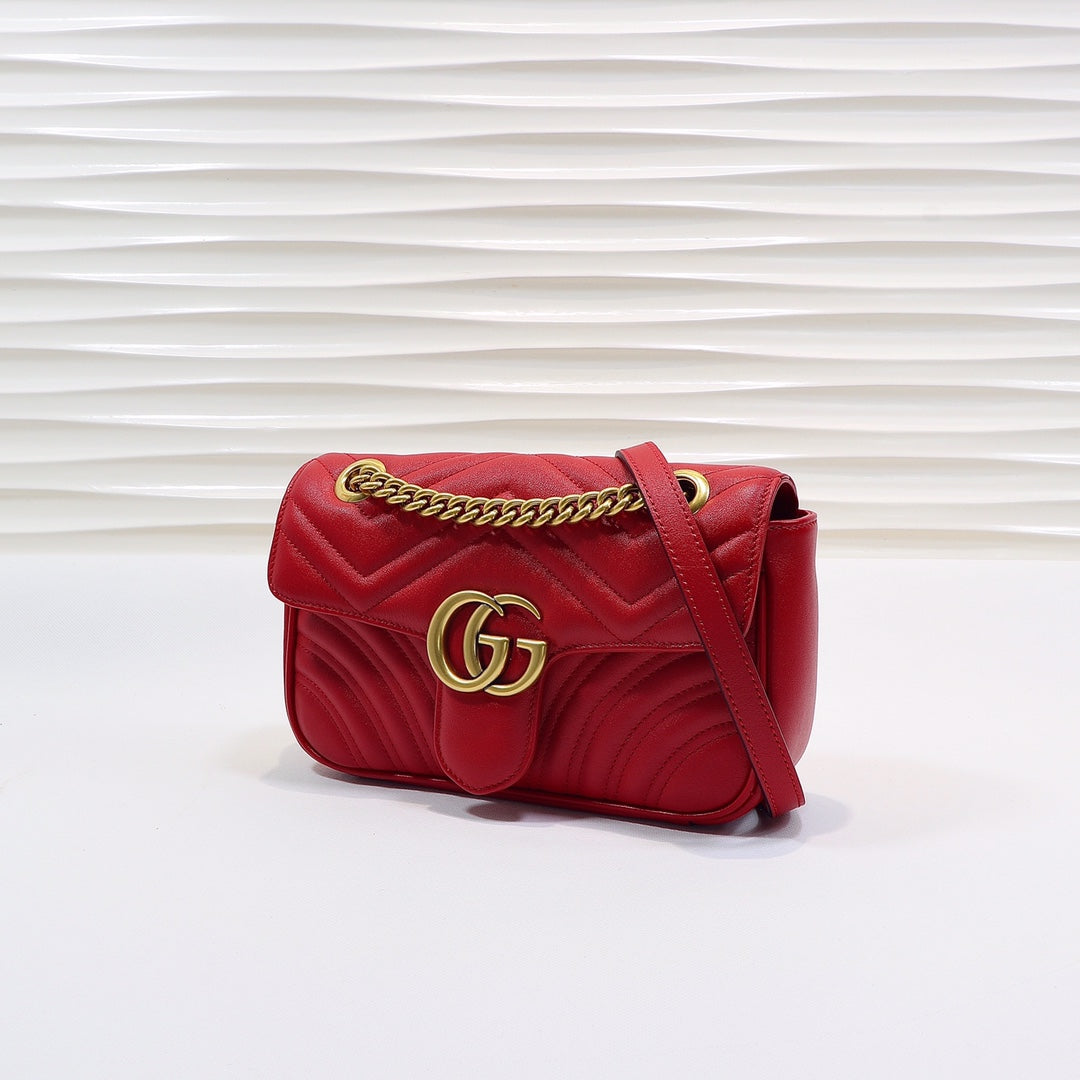 LuxluxHouse Great quality Gucci Top Bag 23*14*6cm Free shipping