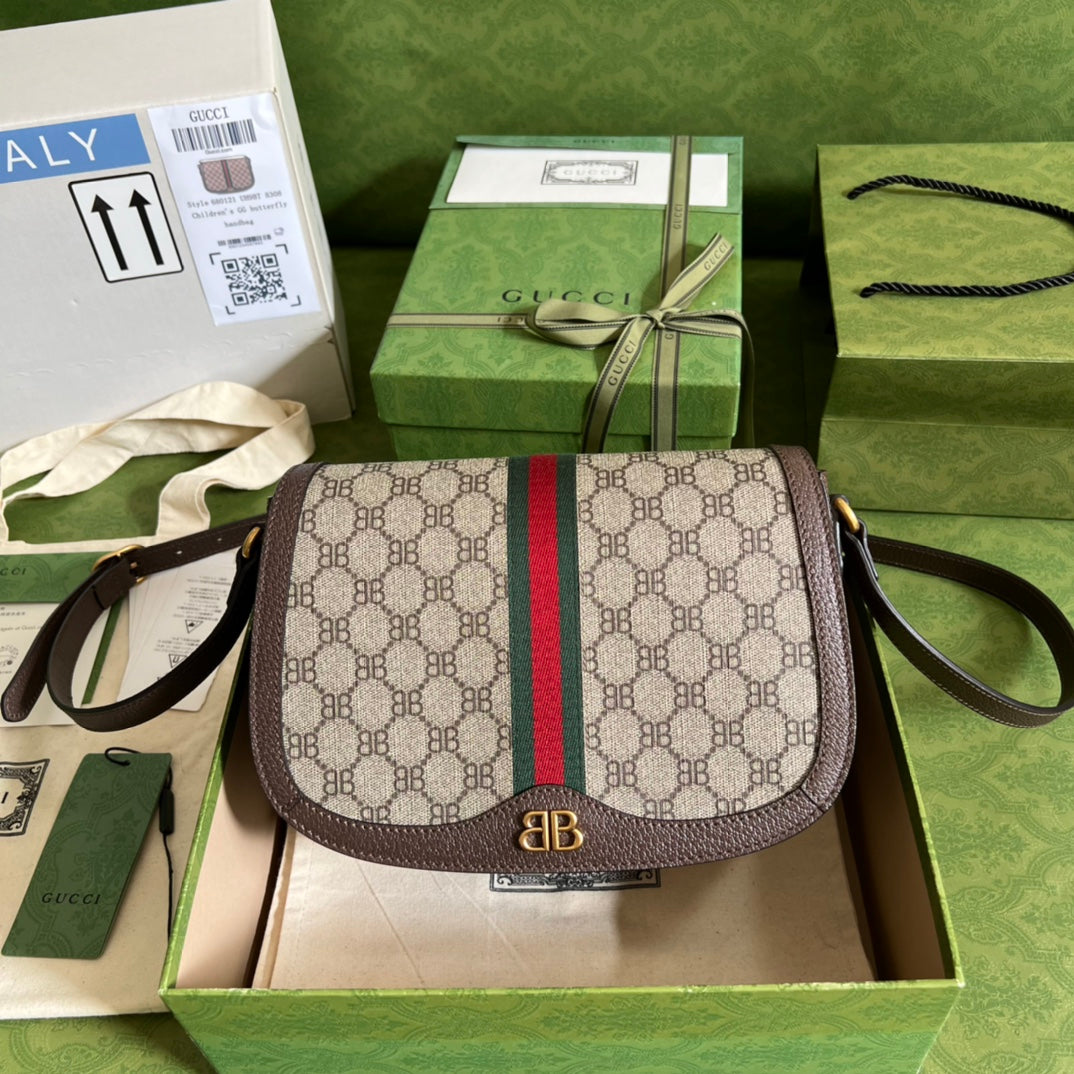 LuxluxHouse Great quality Gucci Bag Top Quality 25*18*9cm Free shipping