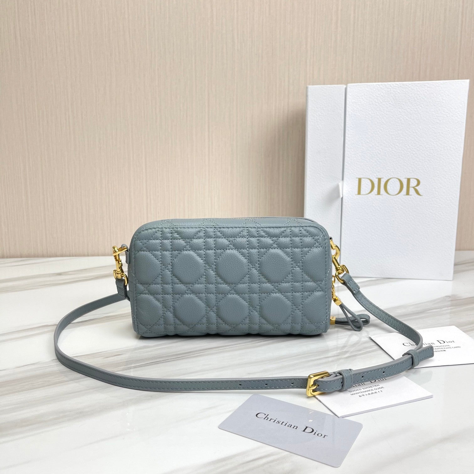 Free shipping LuxluxHouse Dior Top Bag 19*10.5*5cm