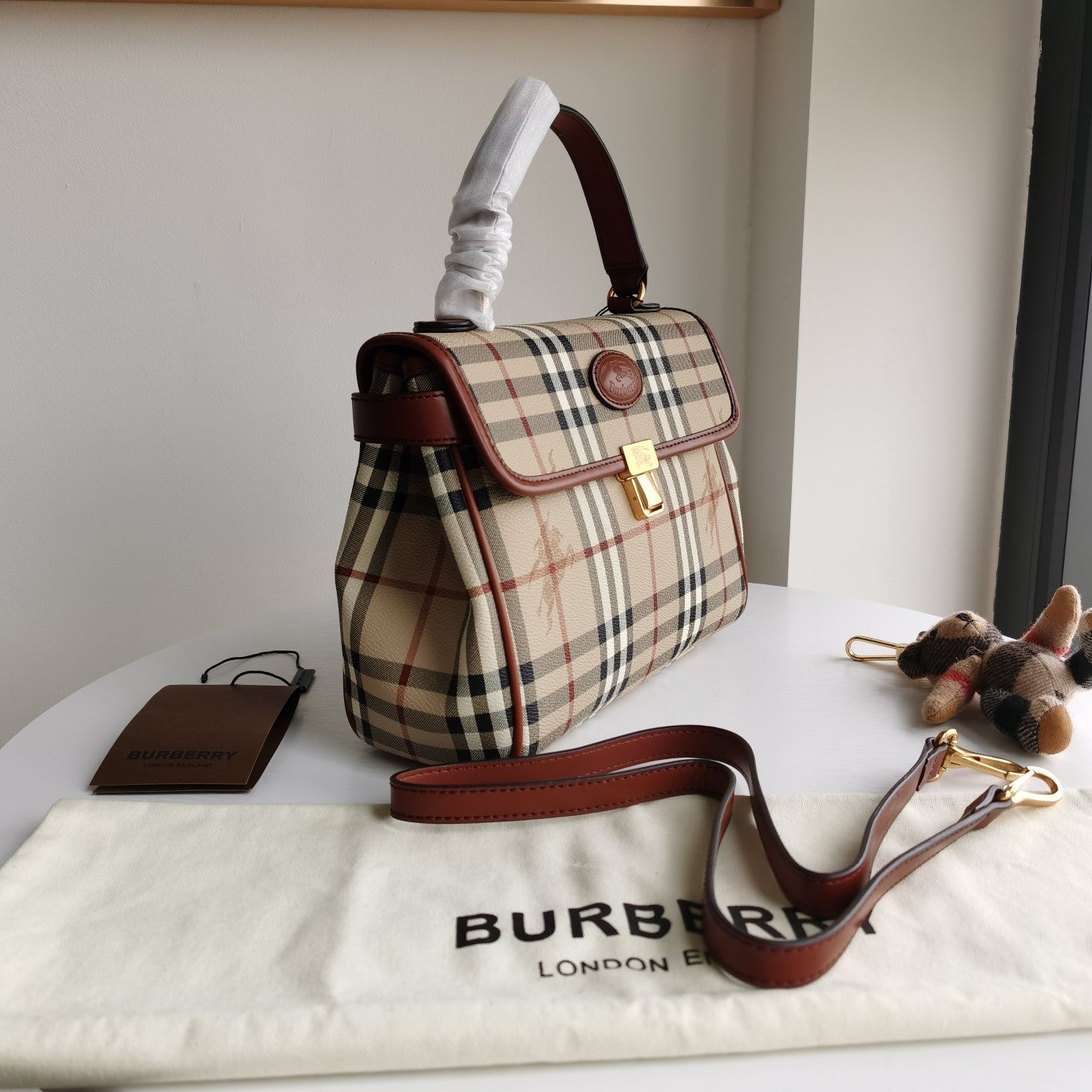 LuxluxHouse Great quality Burberry Bag Top Quality 26*7*22cm Free shipping