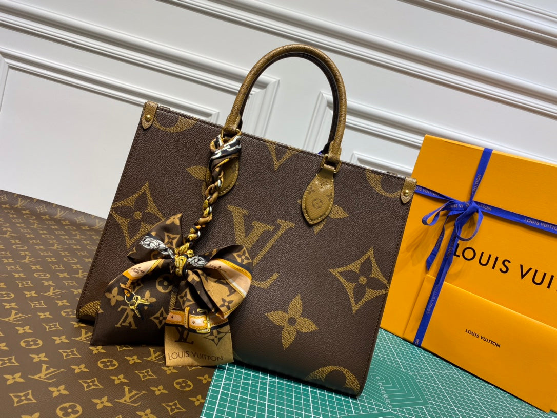 LuxluxHouse Great quality Louis Vuitton Bag Top Quality 34*26*13CM Free shipping