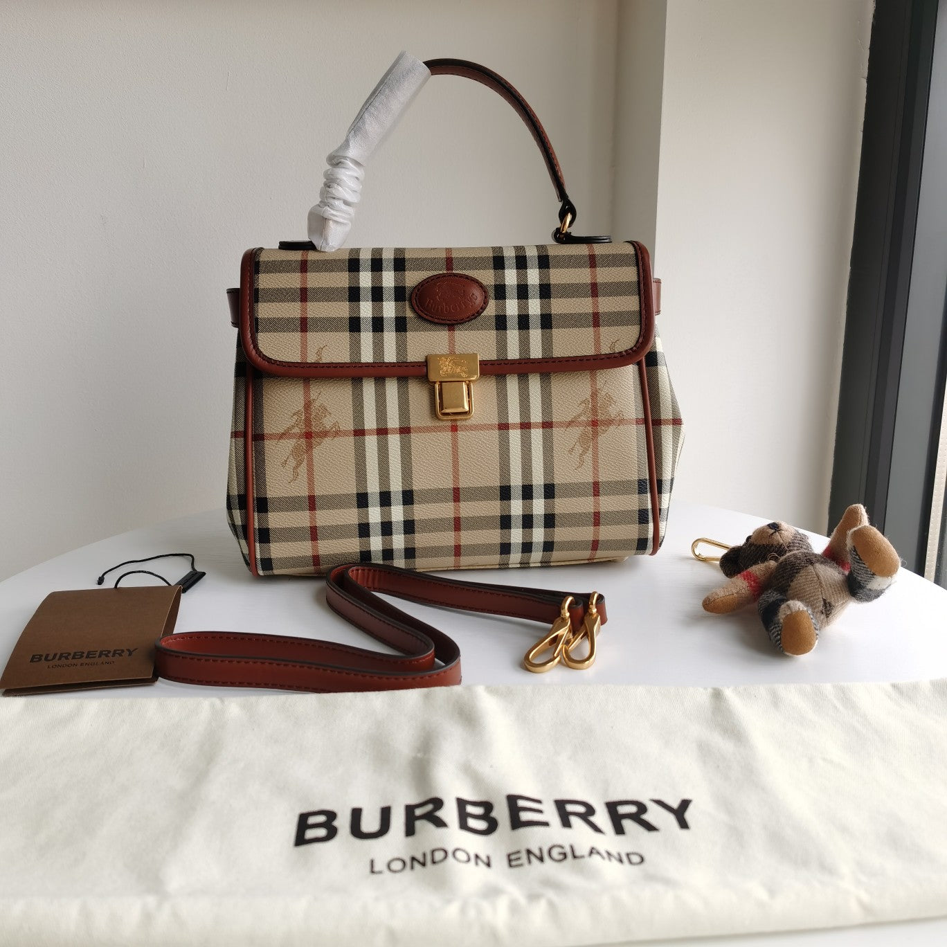 LuxluxHouse Great quality Burberry Bag Top Quality 26*7*22cm Free shipping