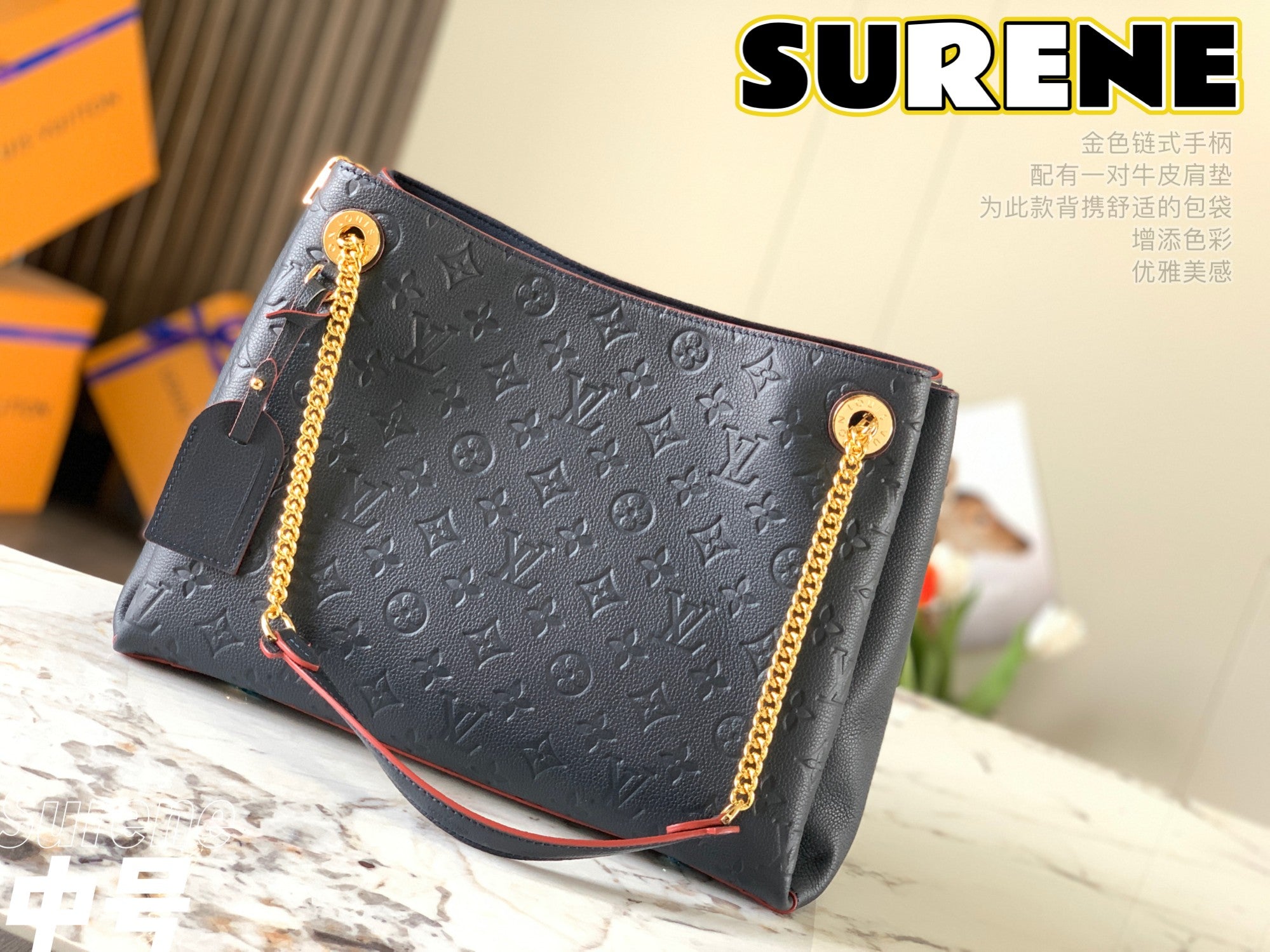 LuxluxHouse Great quality Louis Vuitton Bag Top Quality 37*26*15CM Free shipping