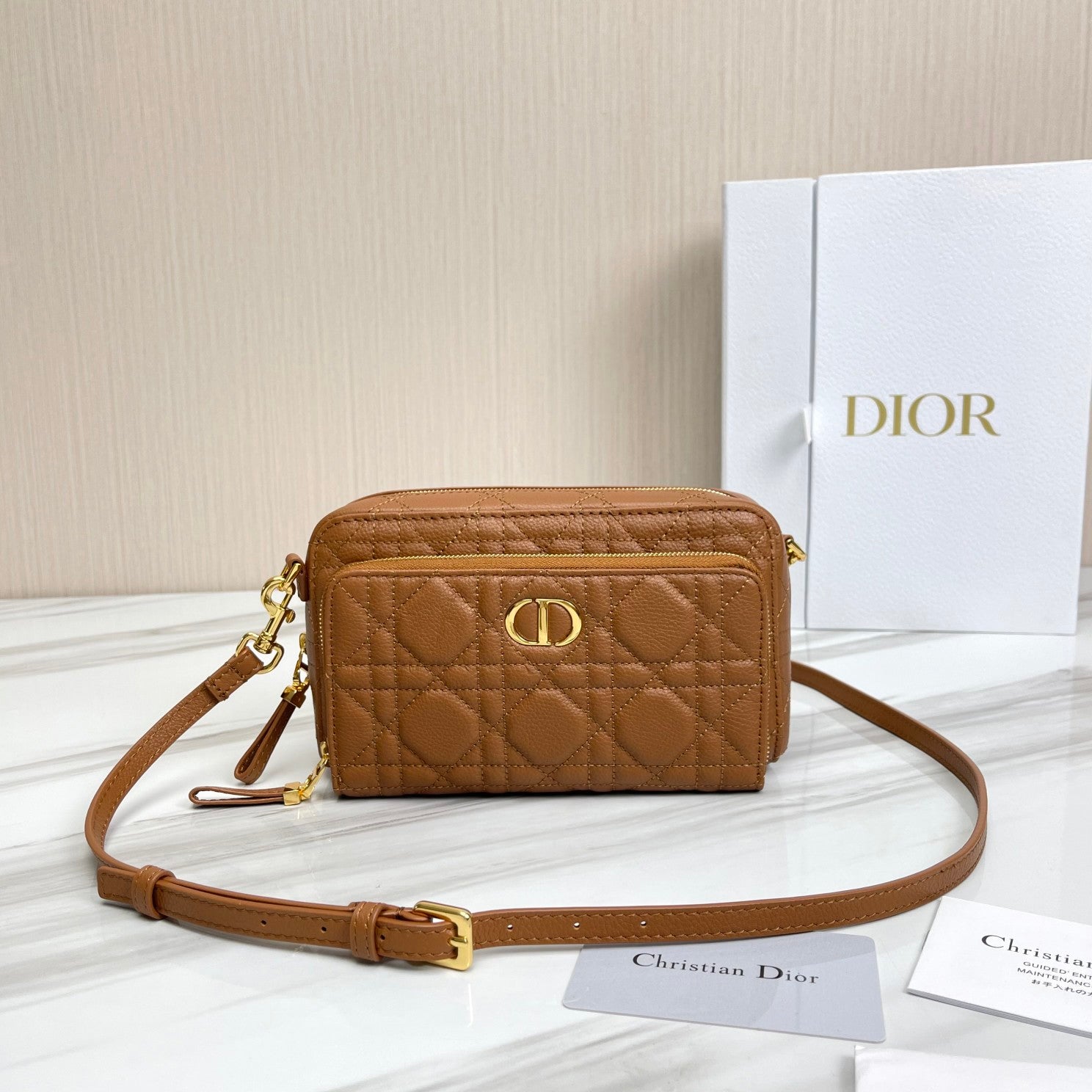 Free shipping LuxluxHouse Dior Top Bag 19*10.5*5cm