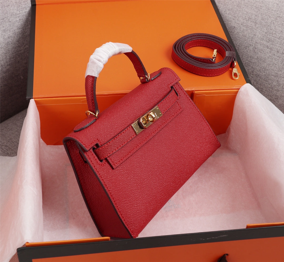 LuxluxHouse Great quality Hermes Top Bag 19.5*6.5*13cm Free shipping