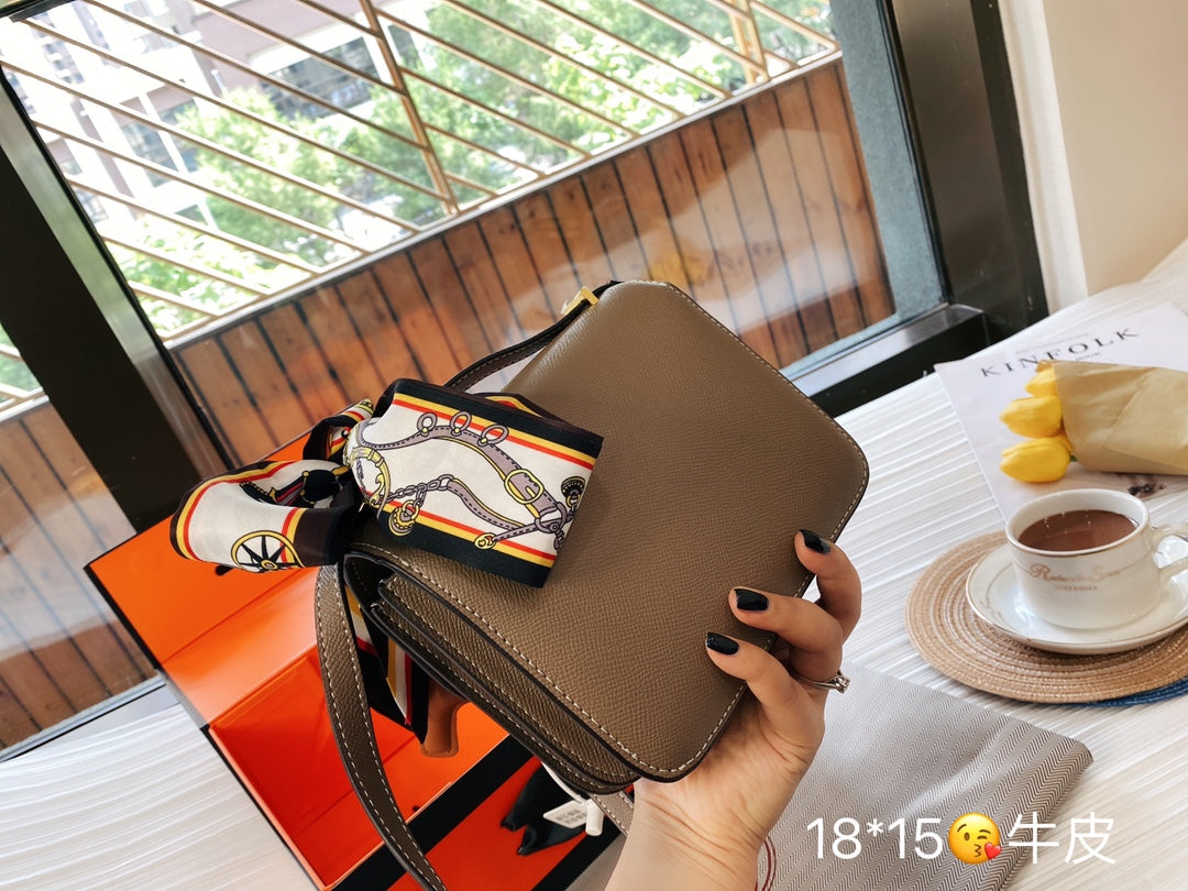 LuxluxHouse Great quality Hermes Top Bag 18*15CM Free shipping