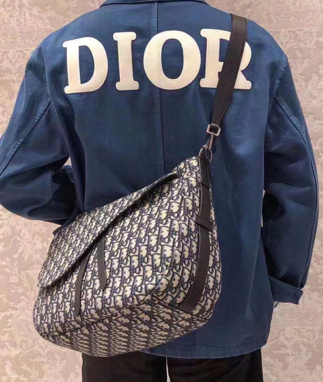 Free shipping LuxluxHouse Dior Top Bag 40*29.5*14.5cm