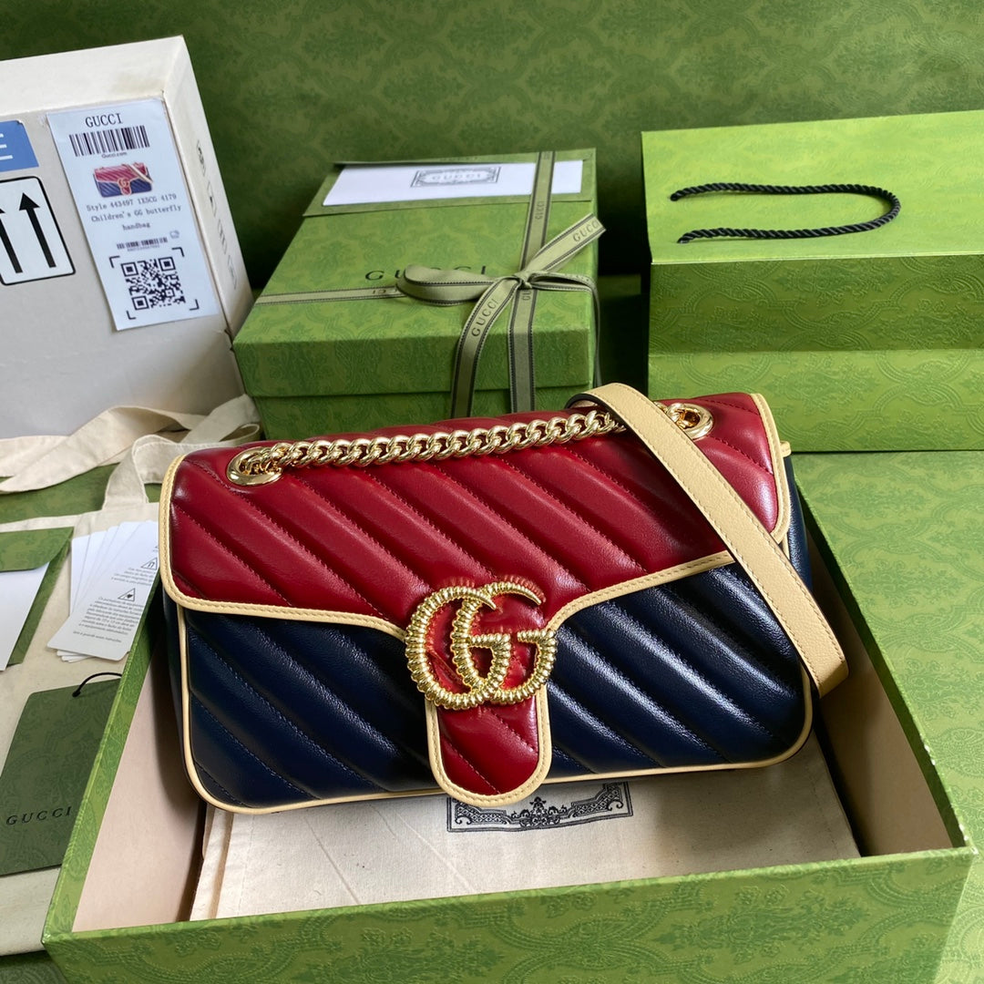 LuxluxHouse Great quality Gucci Top Bag 26*15*7cm Free shipping