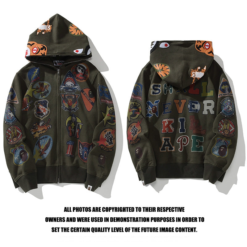 LuxluxHouse Bape hoodie NO.1