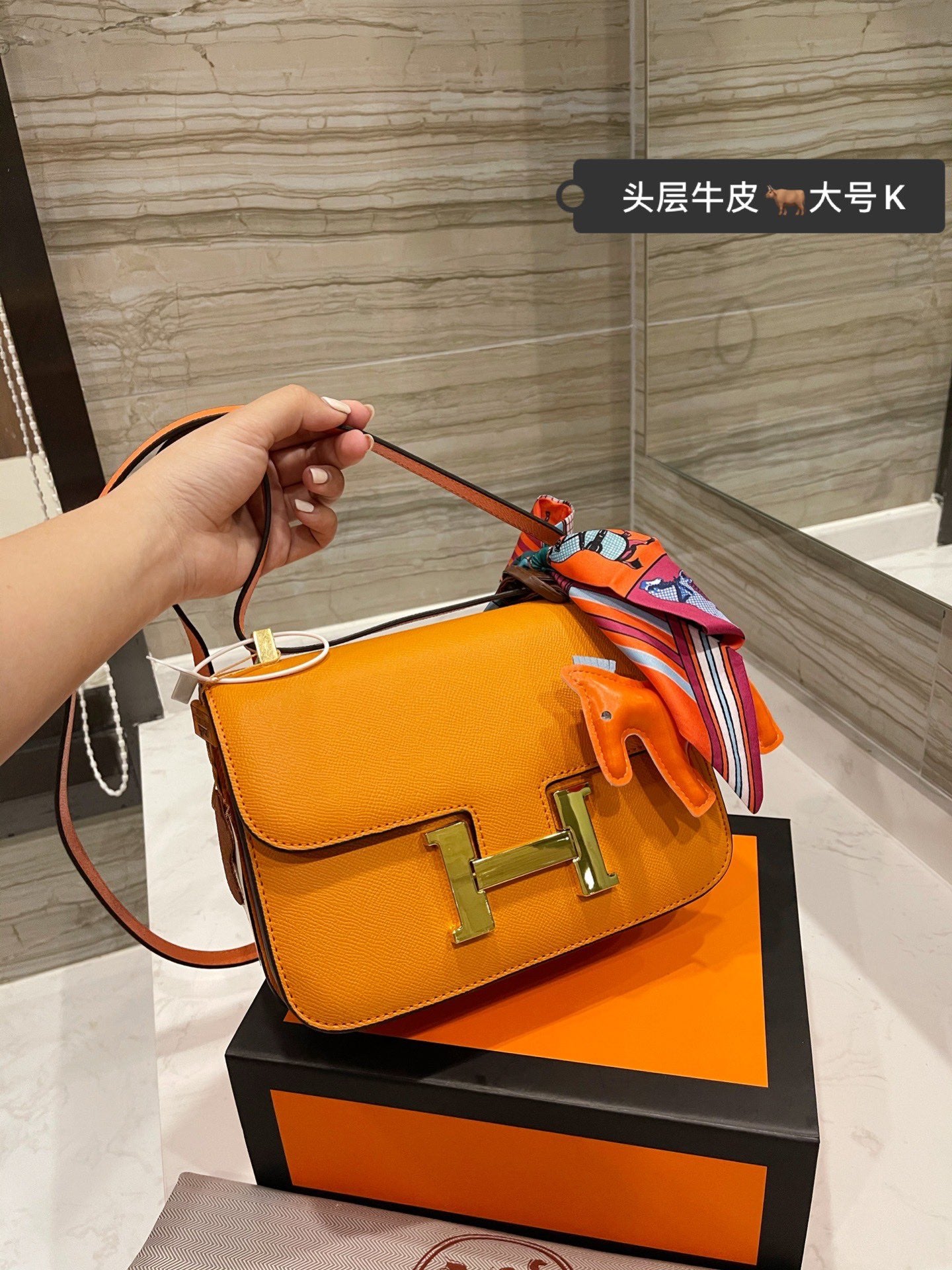 LuxluxHouse Great quality Hermes Top Bag 24*18CM Free shipping