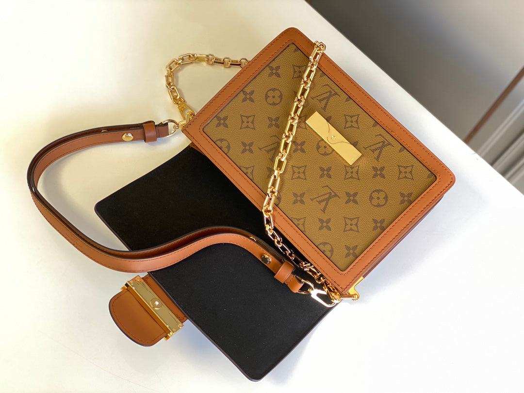 LuxluxHouse Great quality Louis Vuitton Bag Top Quality 25*17*10.5CM Free shipping