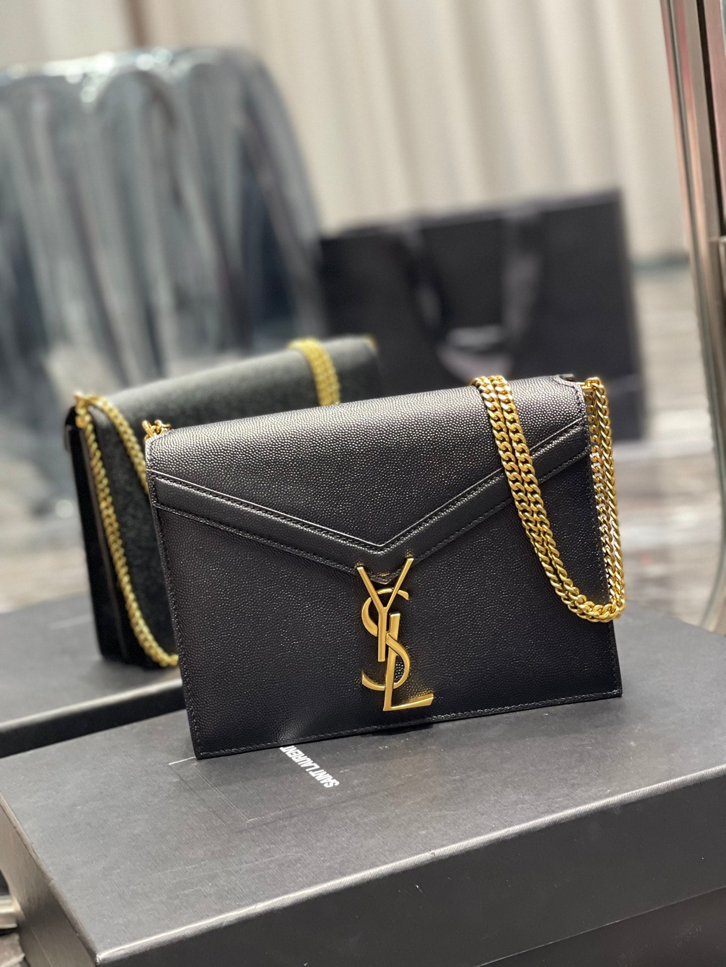 LuxluxHouse Great quality YSL Top Bag 22*16.5*5.5cm Free shipping