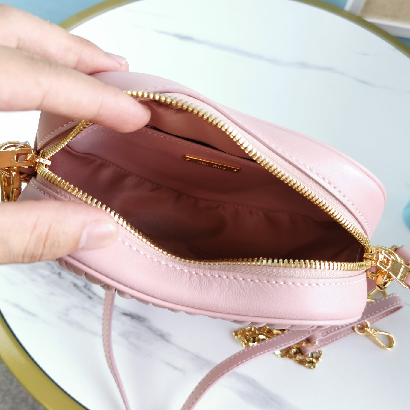 LuxluxHouse Great quality Miu Miu Bag Top Quality 18*15.5*5cm Free shipping