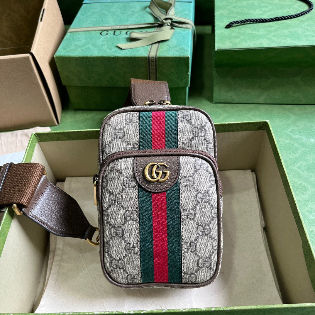 Free shipping LuxluxHouse Gucci Top Bag