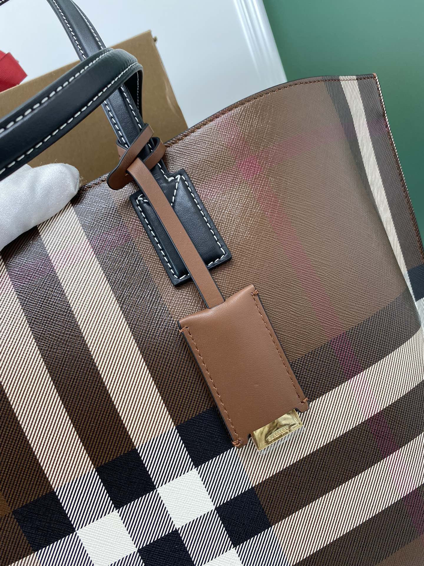 LuxluxHouse Great quality Burberry Bag Top Quality 34*14*28CM Free shipping