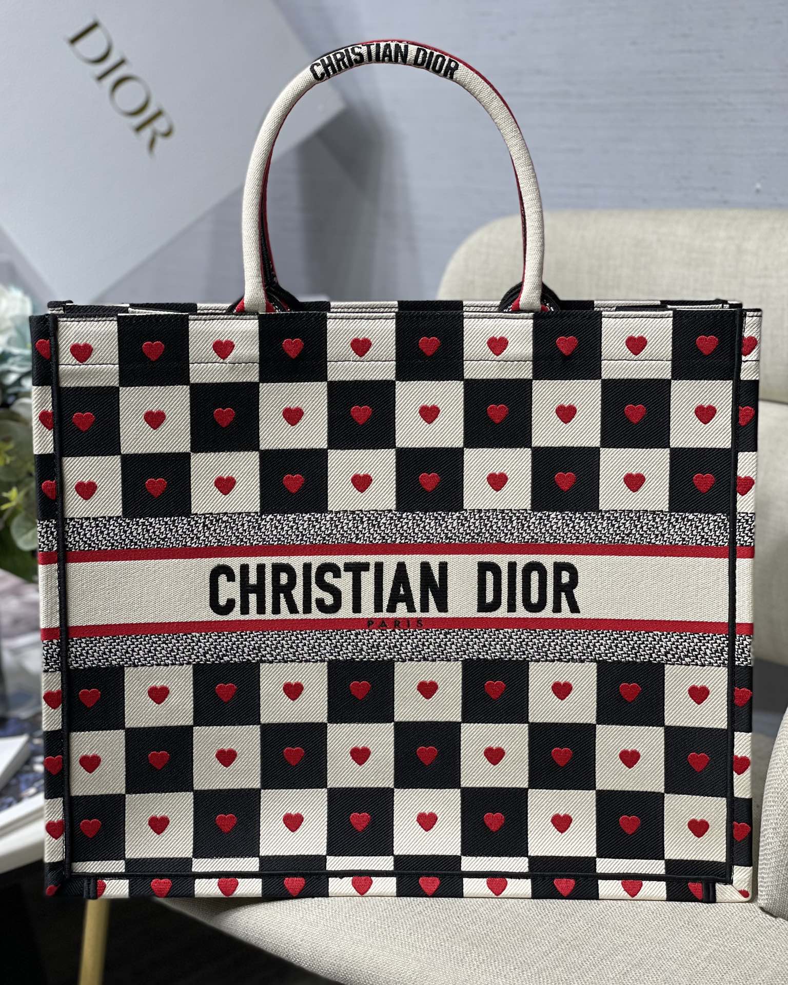 Free shipping LuxluxHouse Dior Bag Top Quality 41.5*38*18CM