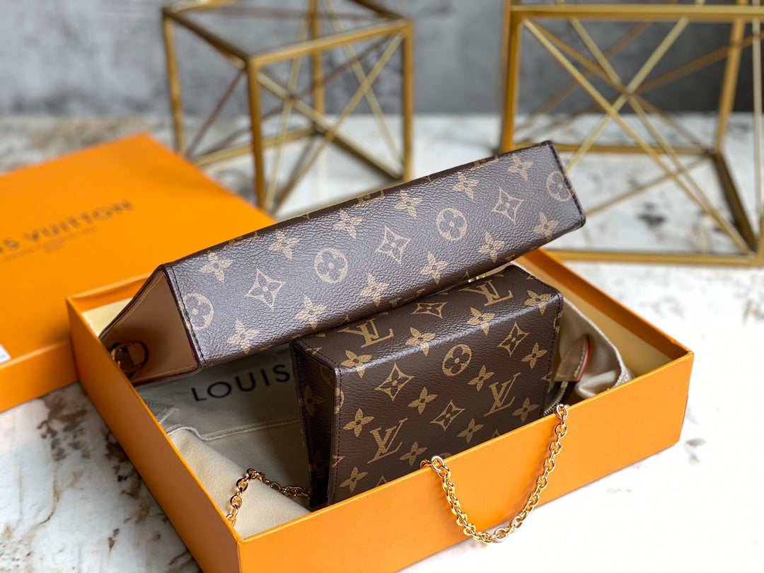 LuxluxHouse Great quality Louis Vuitton Bag Top Quality 26*20*5CM 15.5*10*5CM Free shipping