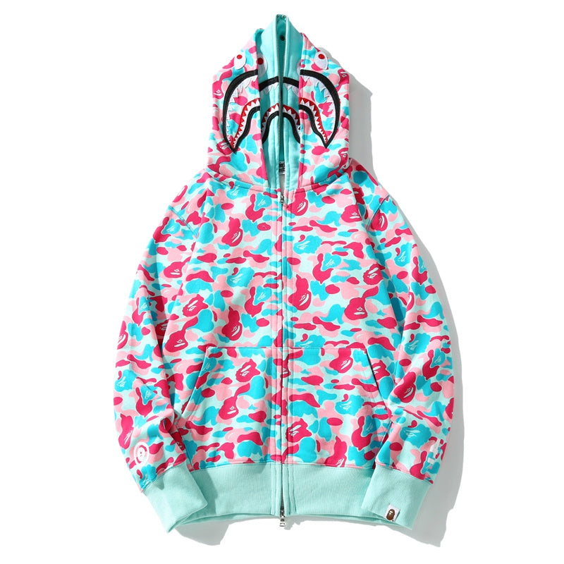 LuxluxHouse Bape double-layered hoodie