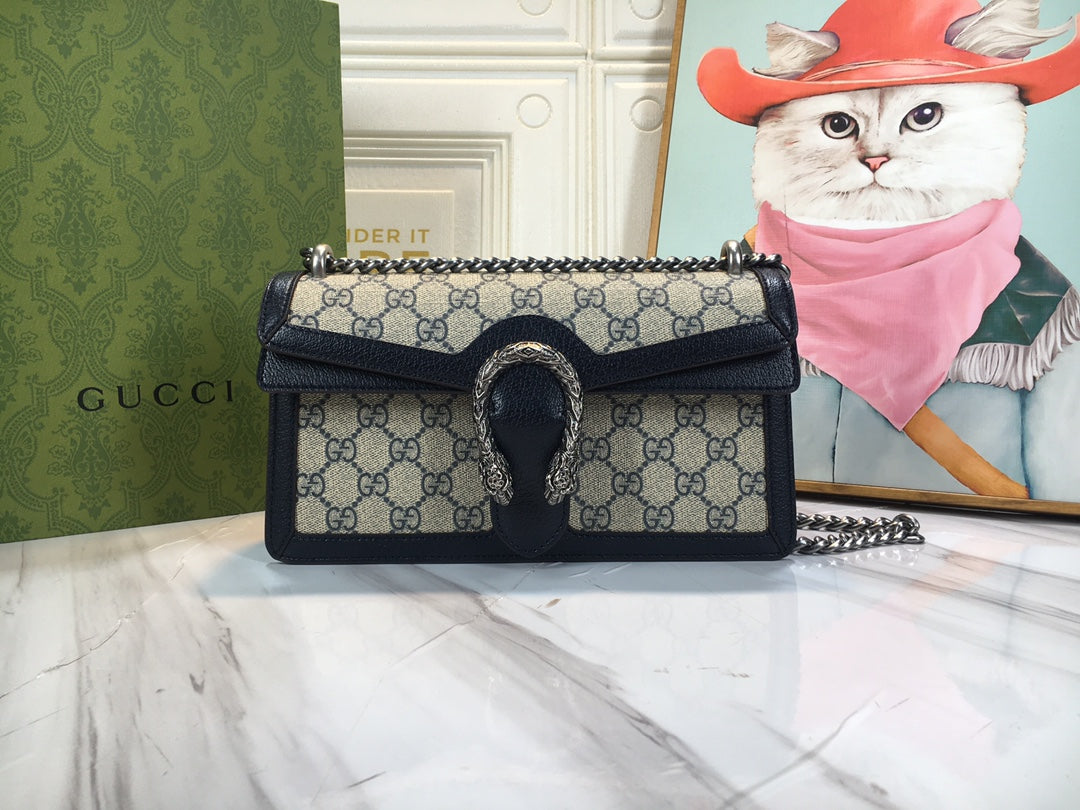 LuxluxHouse Great quality Gucci Bag Top Quality 25*13.5*7CM Free shipping