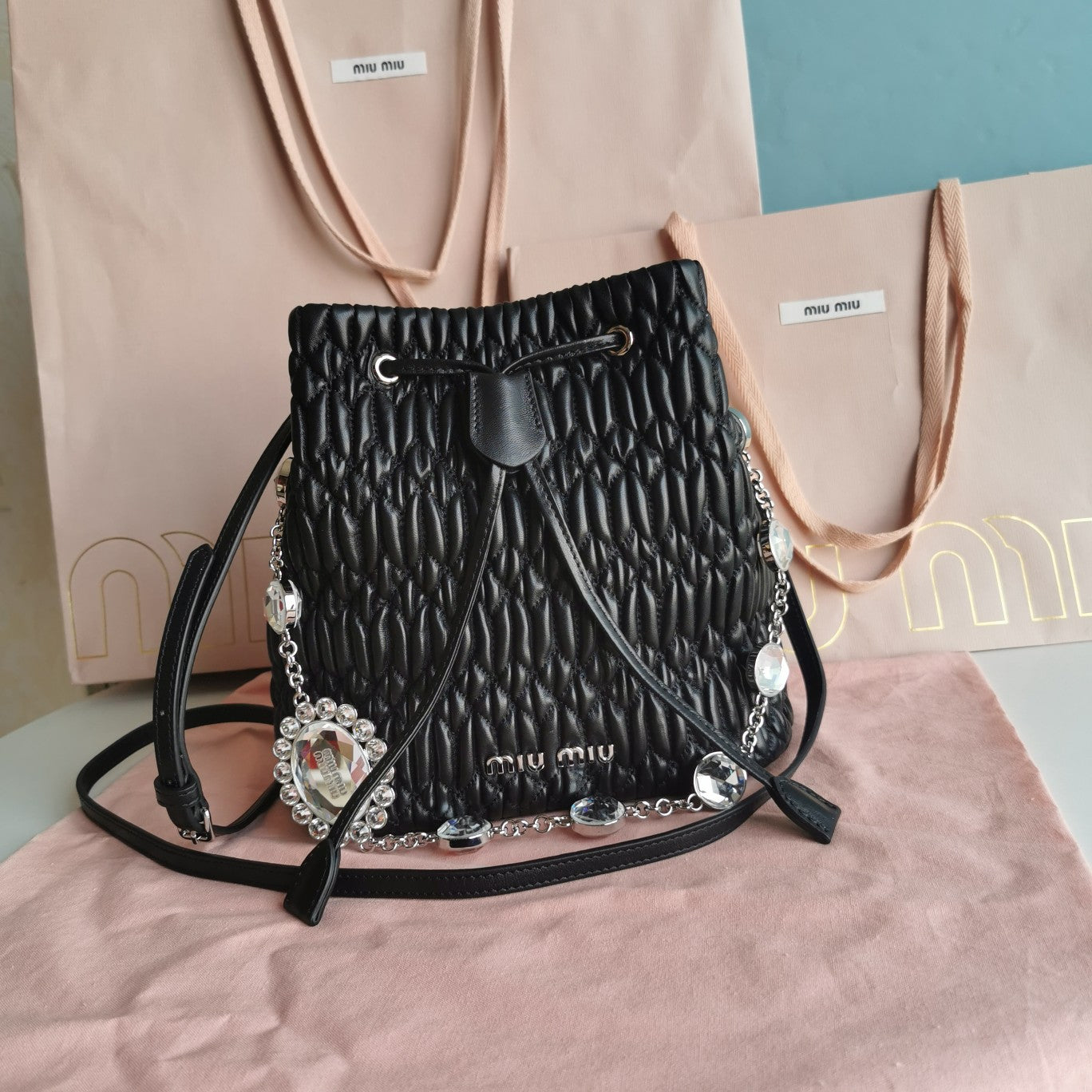 LuxluxHouse Great quality Miu Miu Bag Top Quality 20*12*21CM Free shipping