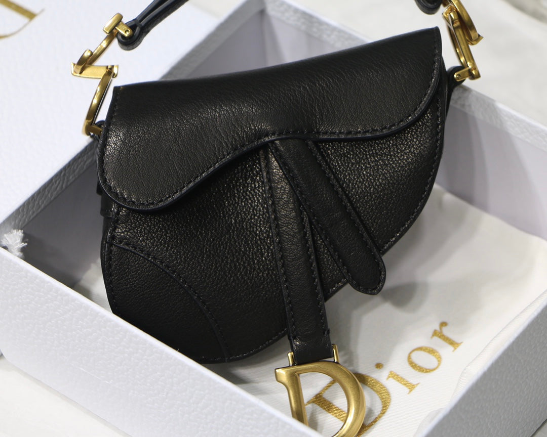 Free shipping LuxluxHouse Dior Top Bag 12cm*7.5*5cm