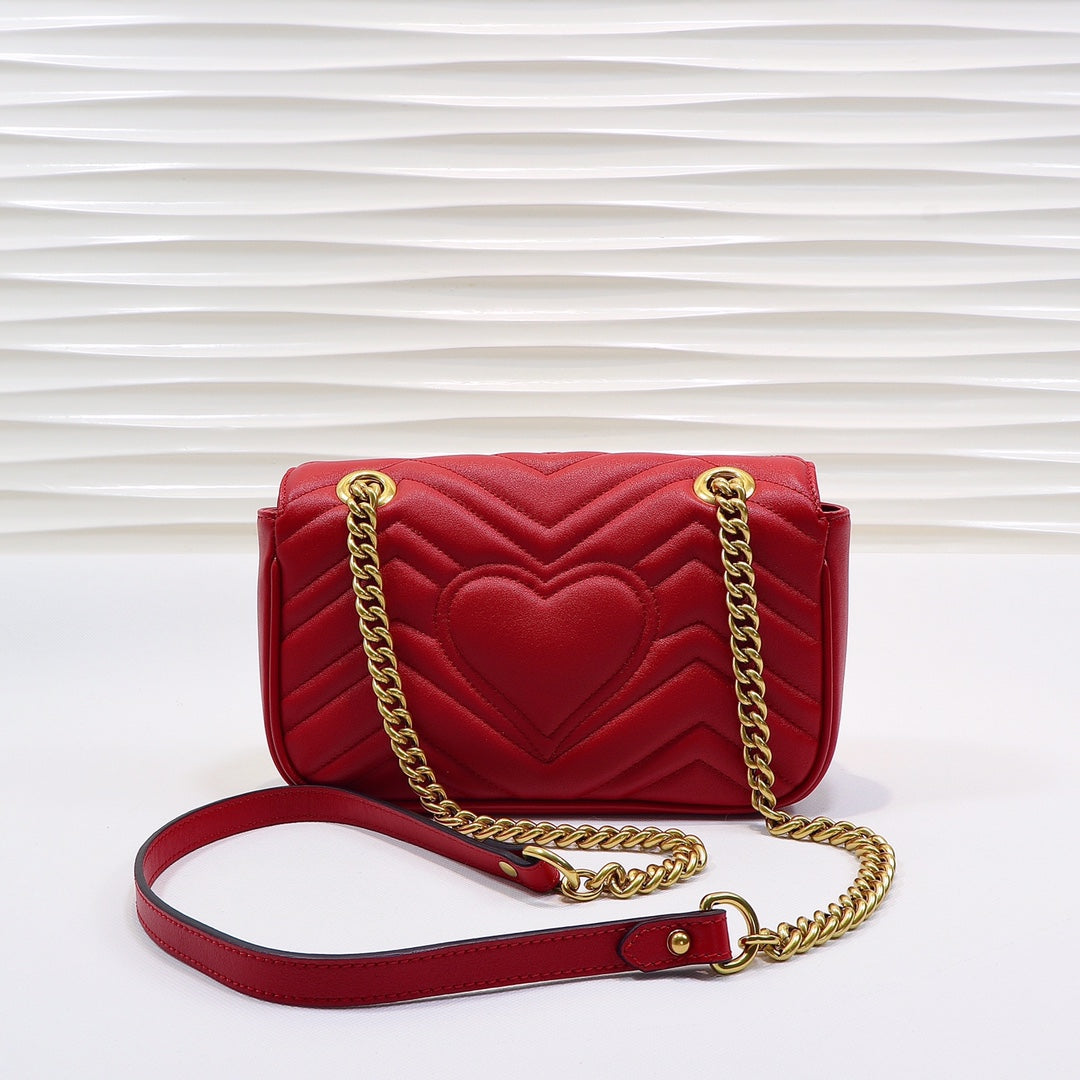 LuxluxHouse Great quality Gucci Top Bag 23*14*6cm Free shipping