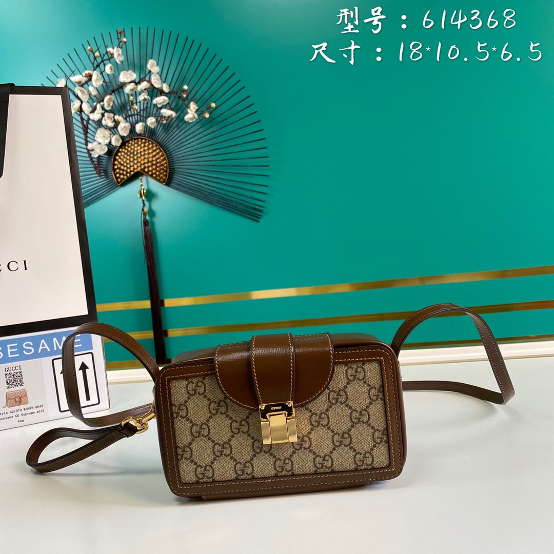 LuxluxHouse Great quality Gucci Bag Top Quality 18*10.5*6.5cm Free shipping