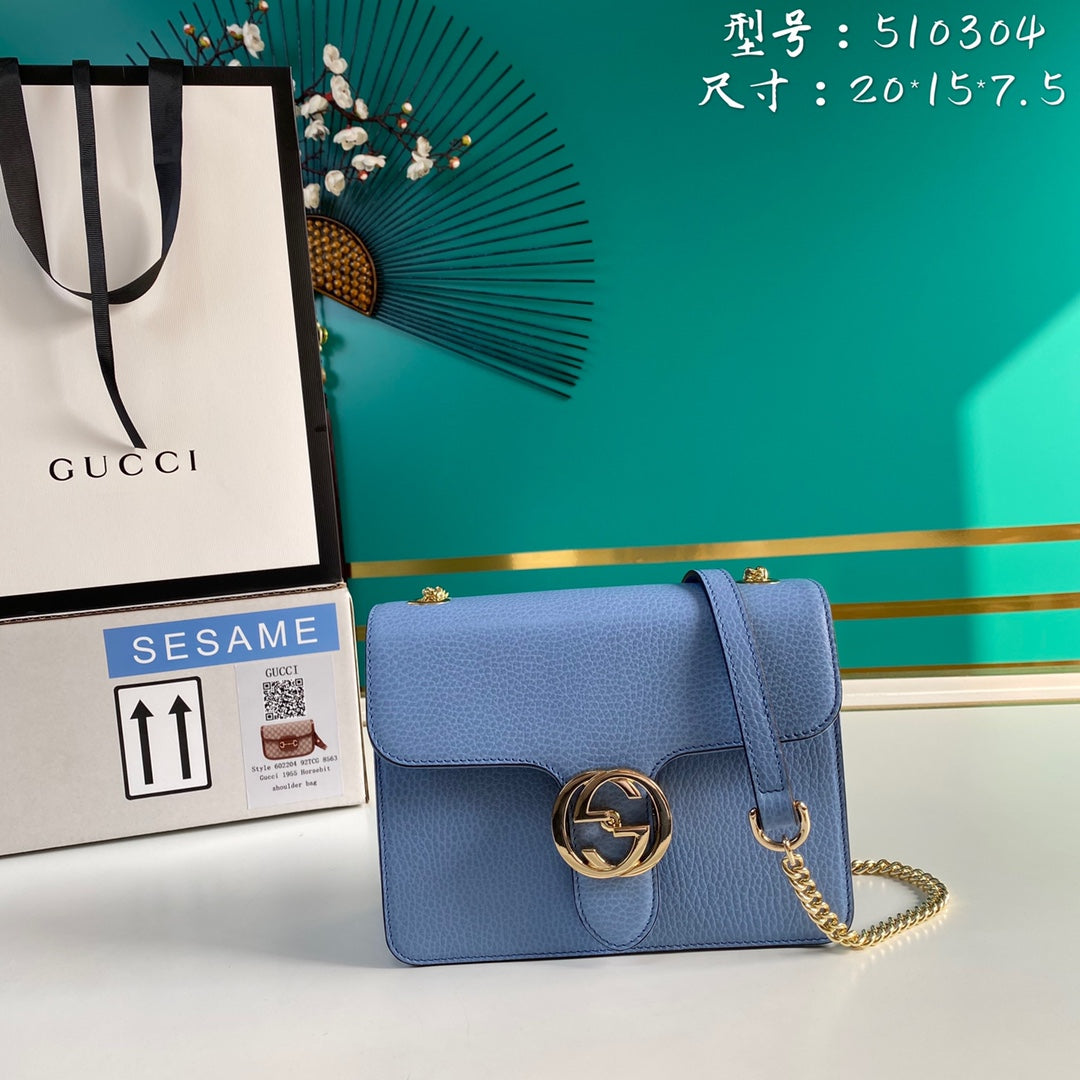 LuxluxHouse Great quality Gucci Bag Top Quality 20*15*7.5cm Free shipping