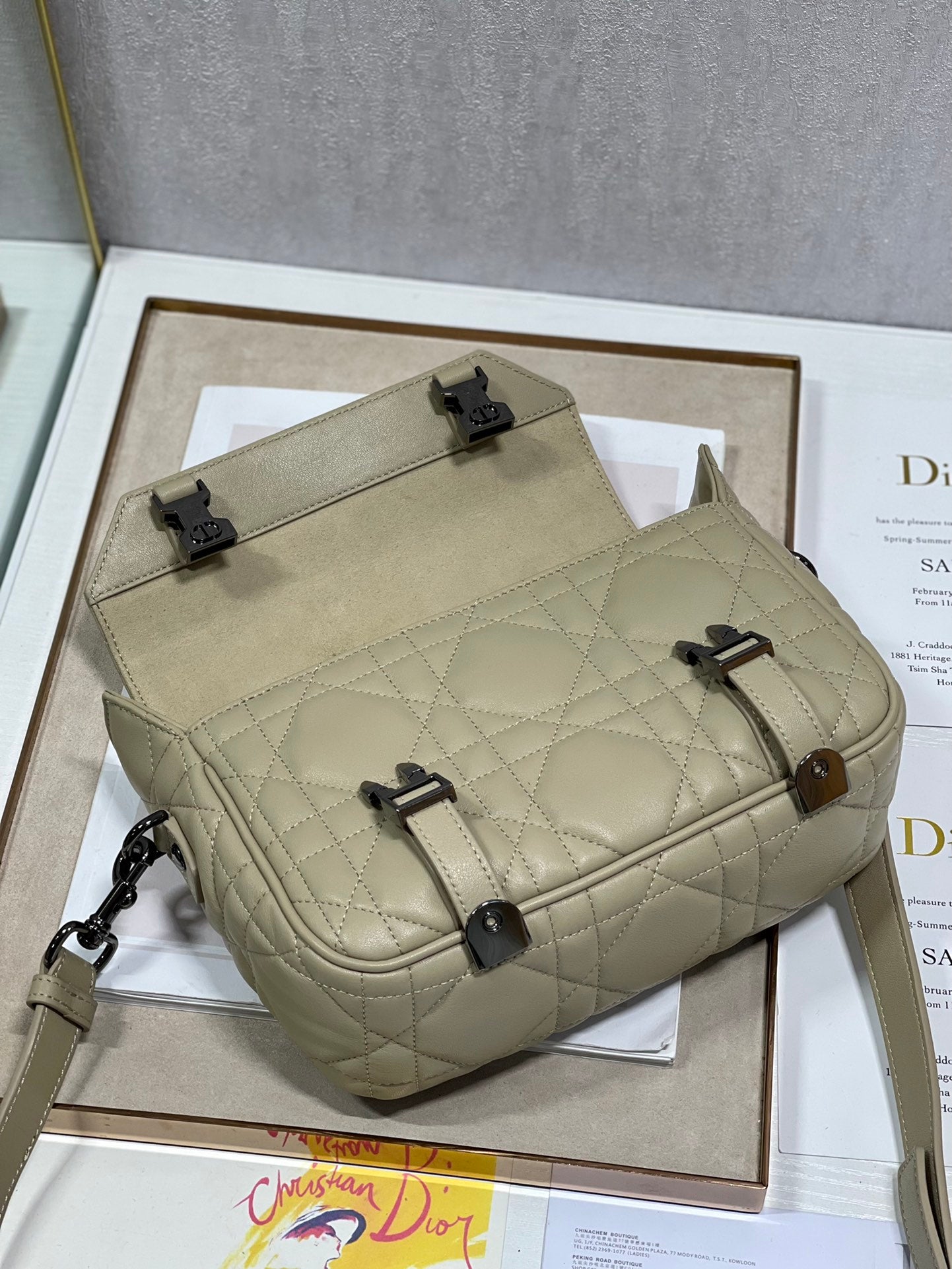 Free shipping LuxluxHouse Dior Bag Top Quality 24*9.5*19CM