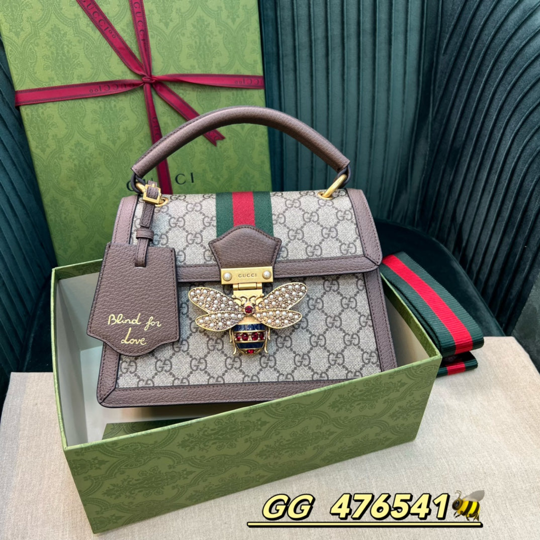 LuxluxHouse Great quality Gucci Bag Top Quality 25.5*17.5*13CM Free shipping