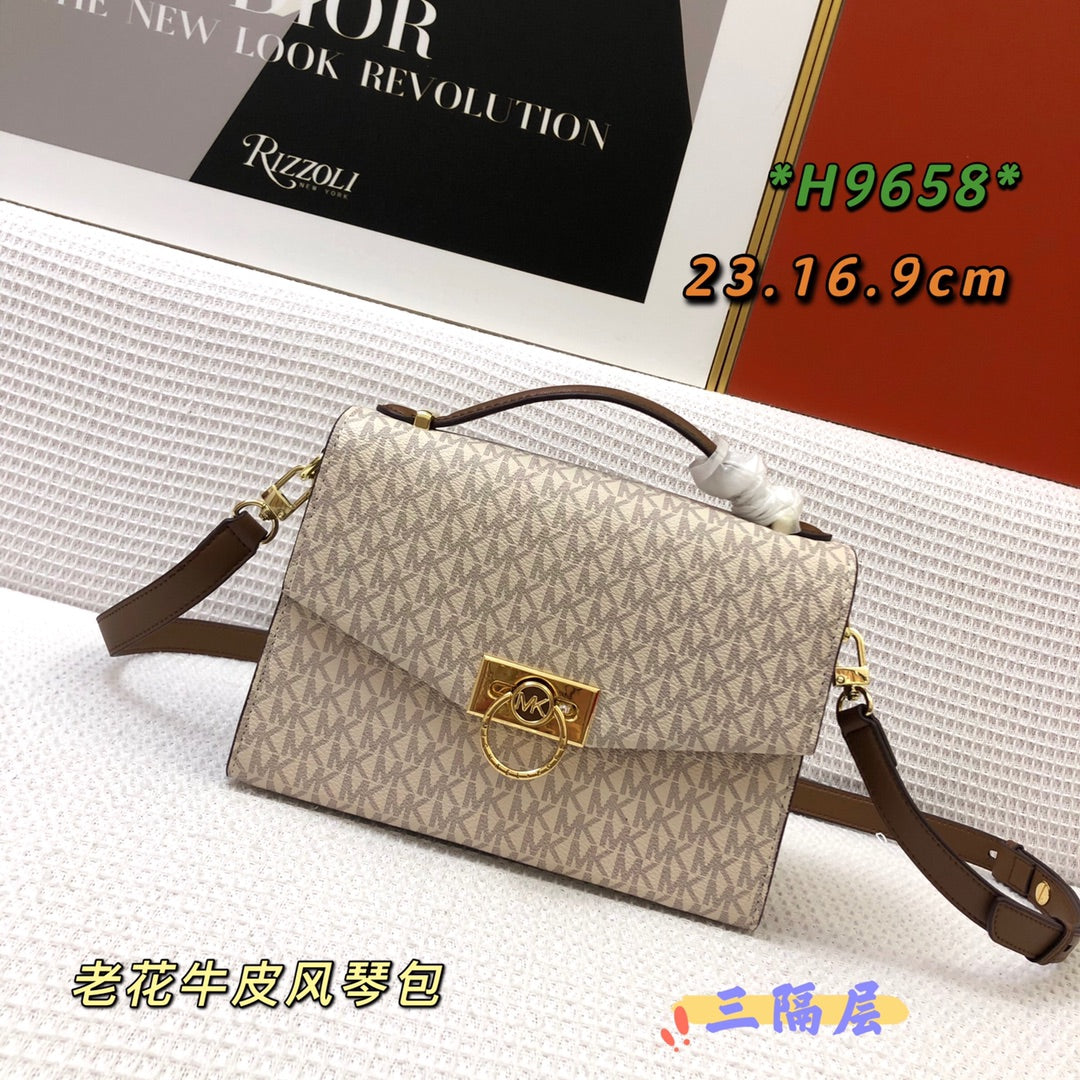 LuxluxHouse Great quality Michael Kors Top Bag 23*16*9cm Free shipping