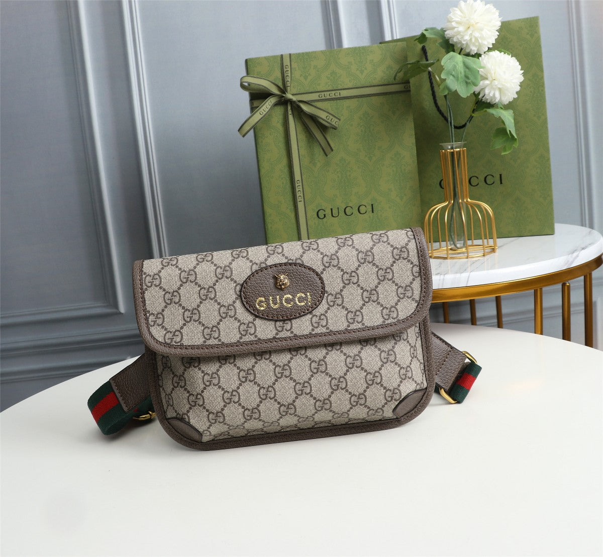 LuxluxHouse Great quality Gucci Top Bag 24*16.5*4cm Free shipping