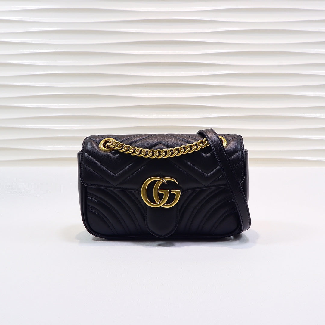 LuxluxHouse Great quality Gucci Top Bag 23*14*6cm Free shipping