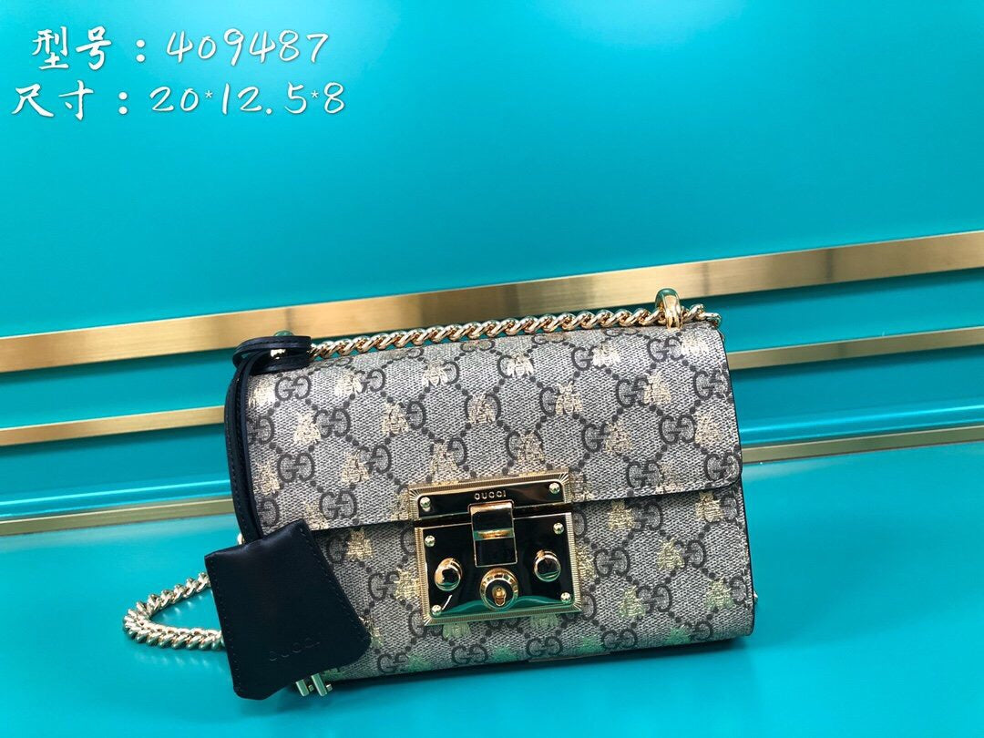 LuxluxHouse Great quality Gucci Bag Top Quality 20*12.5*8cm Free shipping