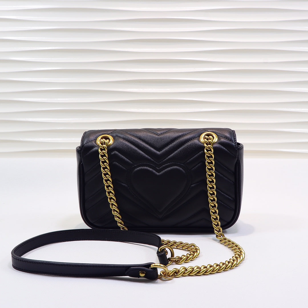 LuxluxHouse Great quality Gucci Top Bag 23*14*6cm Free shipping