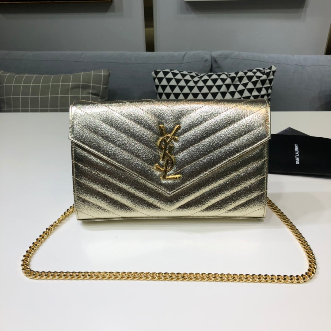 LuxluxHouse Great quality YSL Top Bag 22.5*14*4cm Free shipping